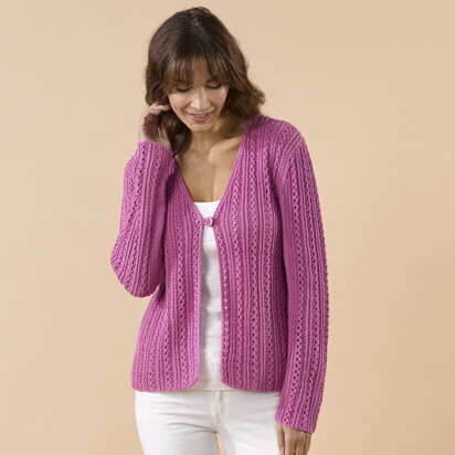 Bethel Cardigan in Tahki Yarns Tiburon - Downloadable PDF