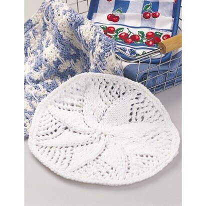 Doily Style Dishcloth in Lily Sugar 'n Cream Solids