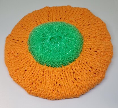 Easy Knit Dish Cloth Scrubber