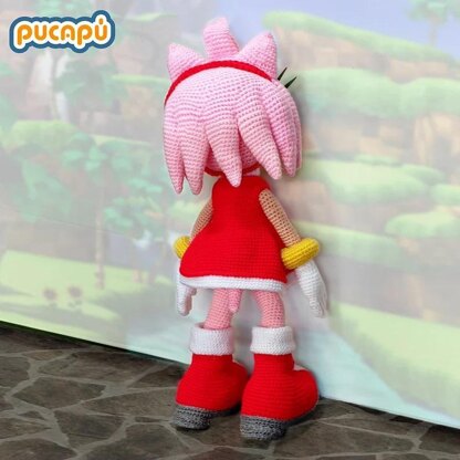 Amy Rose Amigurumi