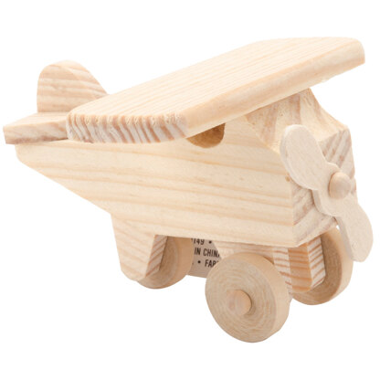 Darice Wood Model Kit - Airplane 4.125"X2.375"