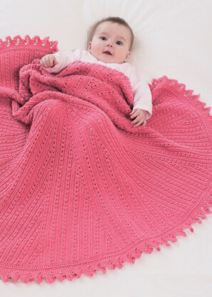 Blankets and Circular Shawl in Sirdar Snuggly 4 ply 50g - 1369 - Downloadable PDF