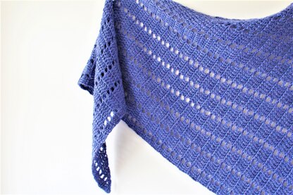 Darla Asymmetrical Shawl