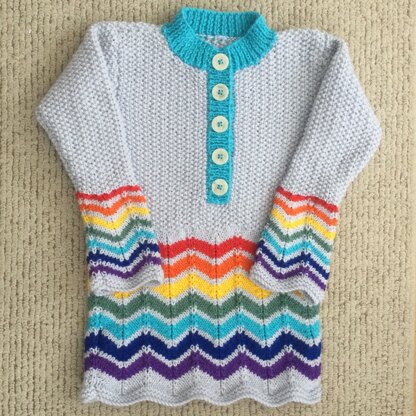 Rainbow Tunic Dress