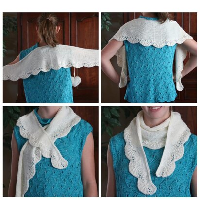 Gwen's Shoulder Scarf - knitting pattern