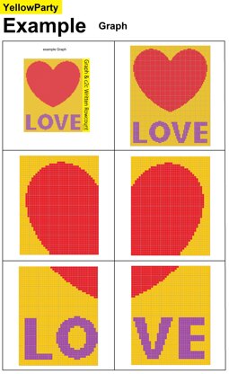 Orange Gradient Bargello C2C Pattern - Large Throw Blanket PDF with Graph + Row-by-Row count