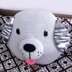 Crochet Dog Pillow cushion