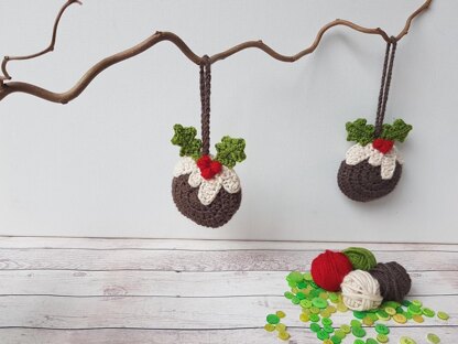 Christmas Pudding Tree Decoration