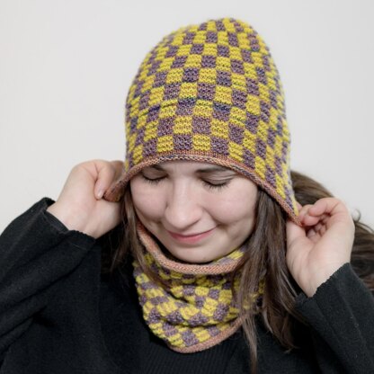 Anni's hat and cowl