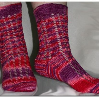 Rose Trellis Socks