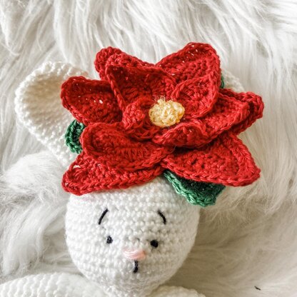 December Birth Flower Bunny