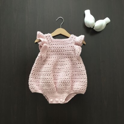 Mia Baby Girl Frill Romper N 666