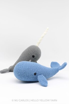 Barney Whale and Nina Narwhal