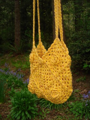 Granny Square Flowers Bag - PA-227