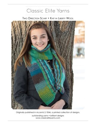 .Classic Elite Yarns 9246 Two Direction Scarf PDF