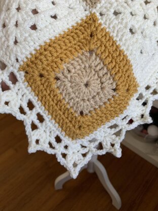 Scrappy Squares Poncho