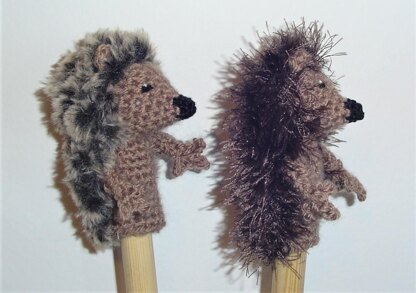 Hedgehog Finger Puppet