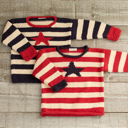 Appalachian Baby Design Stars & Stripes Pullover