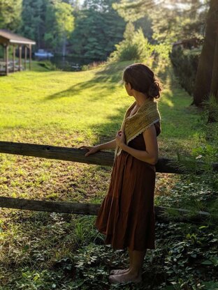 Harvest Moon Shawl