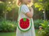 Watermelon Crochet Bag Pattern PDF + Video Tutorial