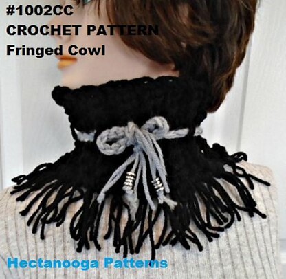 1002CC - Fringed Cowl