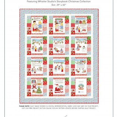 Windham Fabrics It's a Storybook Christmas - Downloadable PDF