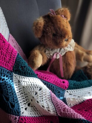 Wonky Blocks Blanket (crochet)