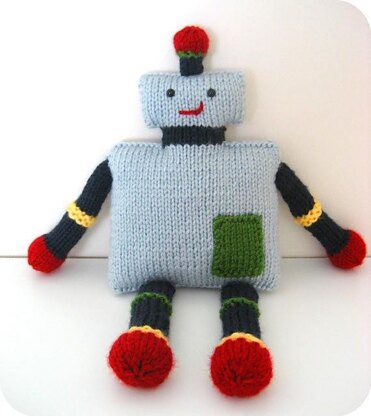 Robot Knit Amigurumi Pattern