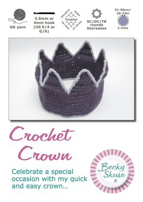 Crochet Party Crown