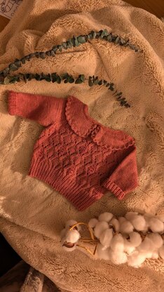 Luna Newborn Set - Cardi and Pants