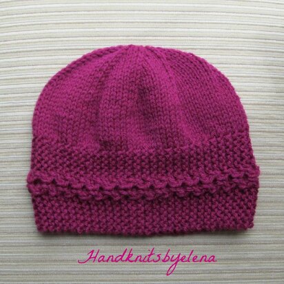 Knit Hat "Ingrid" in Size Adult