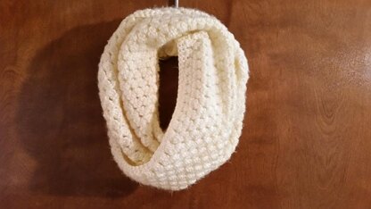 Cream Infinity Scarf