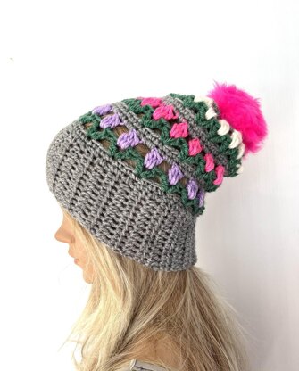 Pretty tulip hat