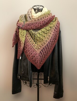 Triangular Scarf "Elektra"