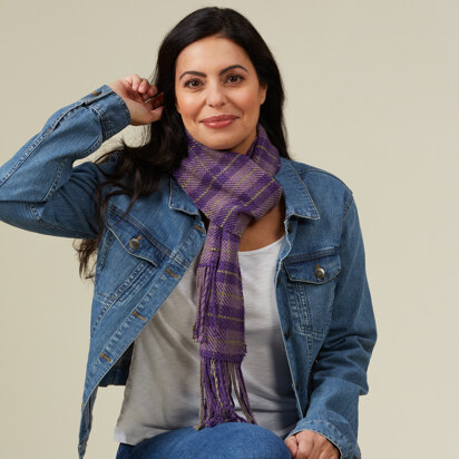 Valley Yarns #256 Spring Crocus Scarf PDF