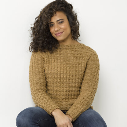 Selway Pullover - Sweater Knitting Pattern for Women in Tahki Yarns Whistler