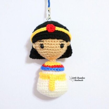 Egyptian King And Queen Keychain