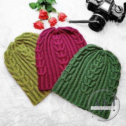 CACTUS knit-look beanie
