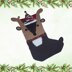 Reindeer Christmas Stocking