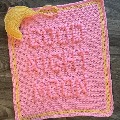 Good Night Moon Baby Blanket & Mobile