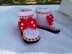 Baby booties - Mickey & Minnie Mouse