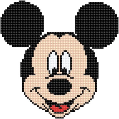 Diamond Dotz - Disney Mickey Head Diamond Painting Kit