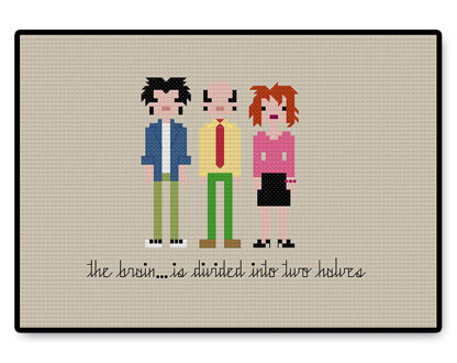 Dr. Katz Professional Therapist - PDF Cross Stitch Pattern