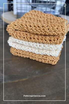 Easy Textured Dishcloth