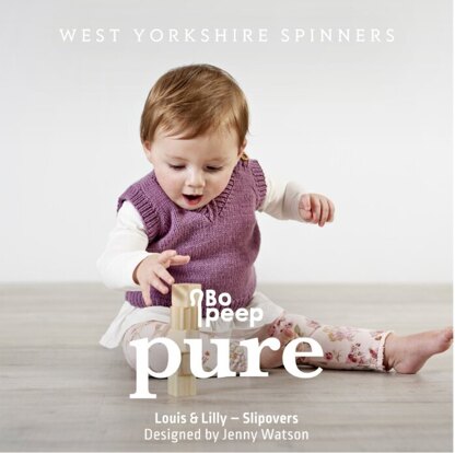 Bo Peep Pure Pattern Book in West Yorkshire Spinners - Leaflet