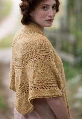 Berroco Amber Waves Shawl PDF