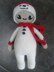 Noo Noo Doll in her Snowman Costume
