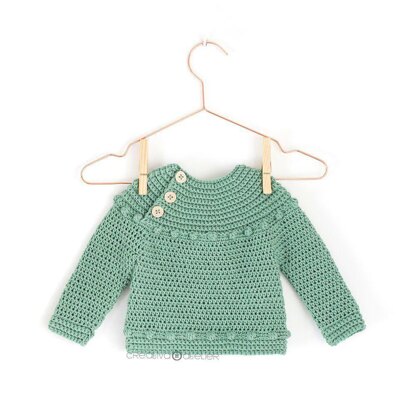 Size 1-3 months -  Prehistoric Bodice/Sweater