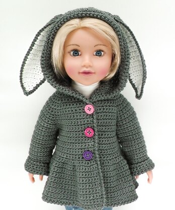 GOTZ/DaF 18" Doll Easter Bunny Jacket