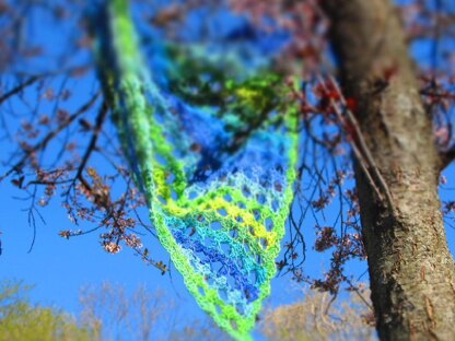 Free Spirited Shell Shawl